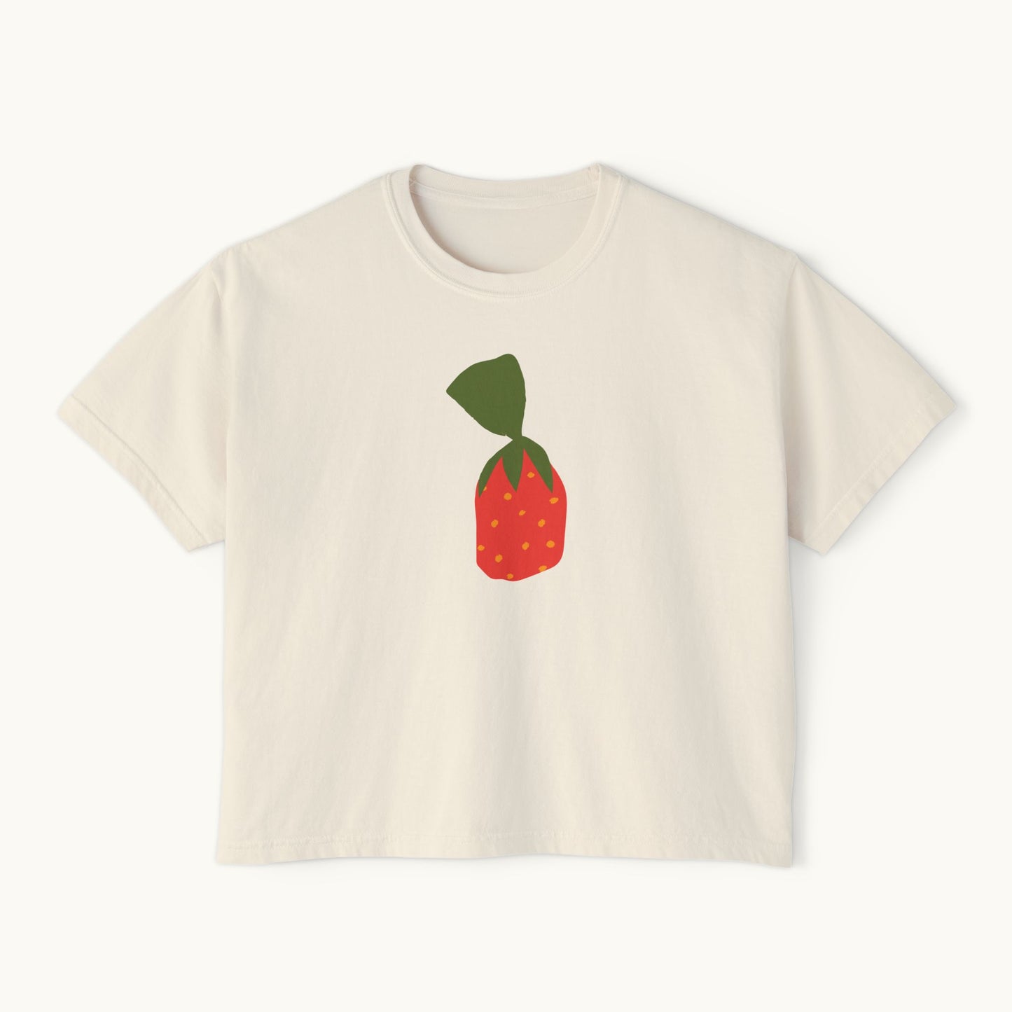 Strawberry Candy Boxy Tee