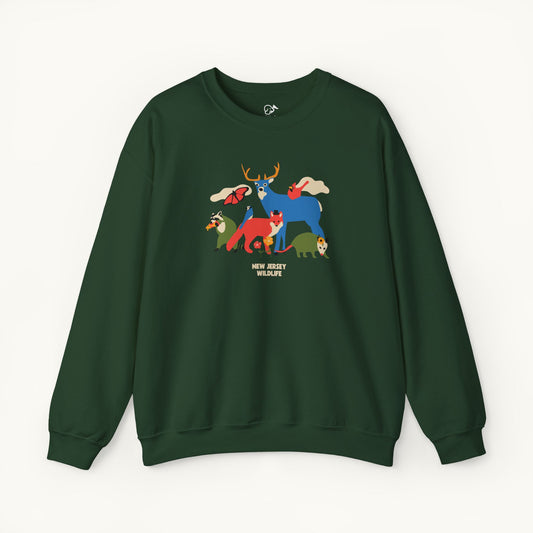 New Jersey Wildlife Crewneck Sweatshirt