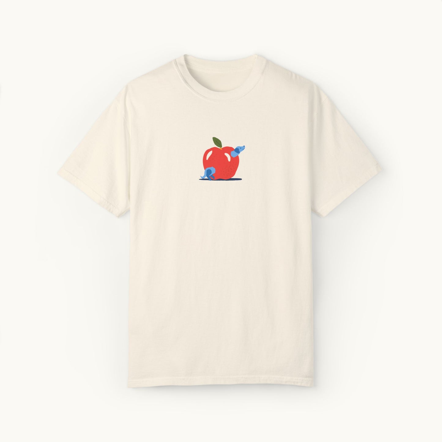 Apple Worm Dog Shirt