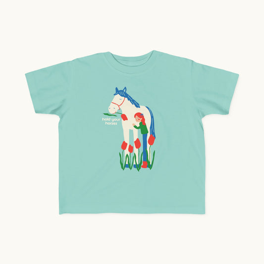 Hold Your Horses Toddler Tee