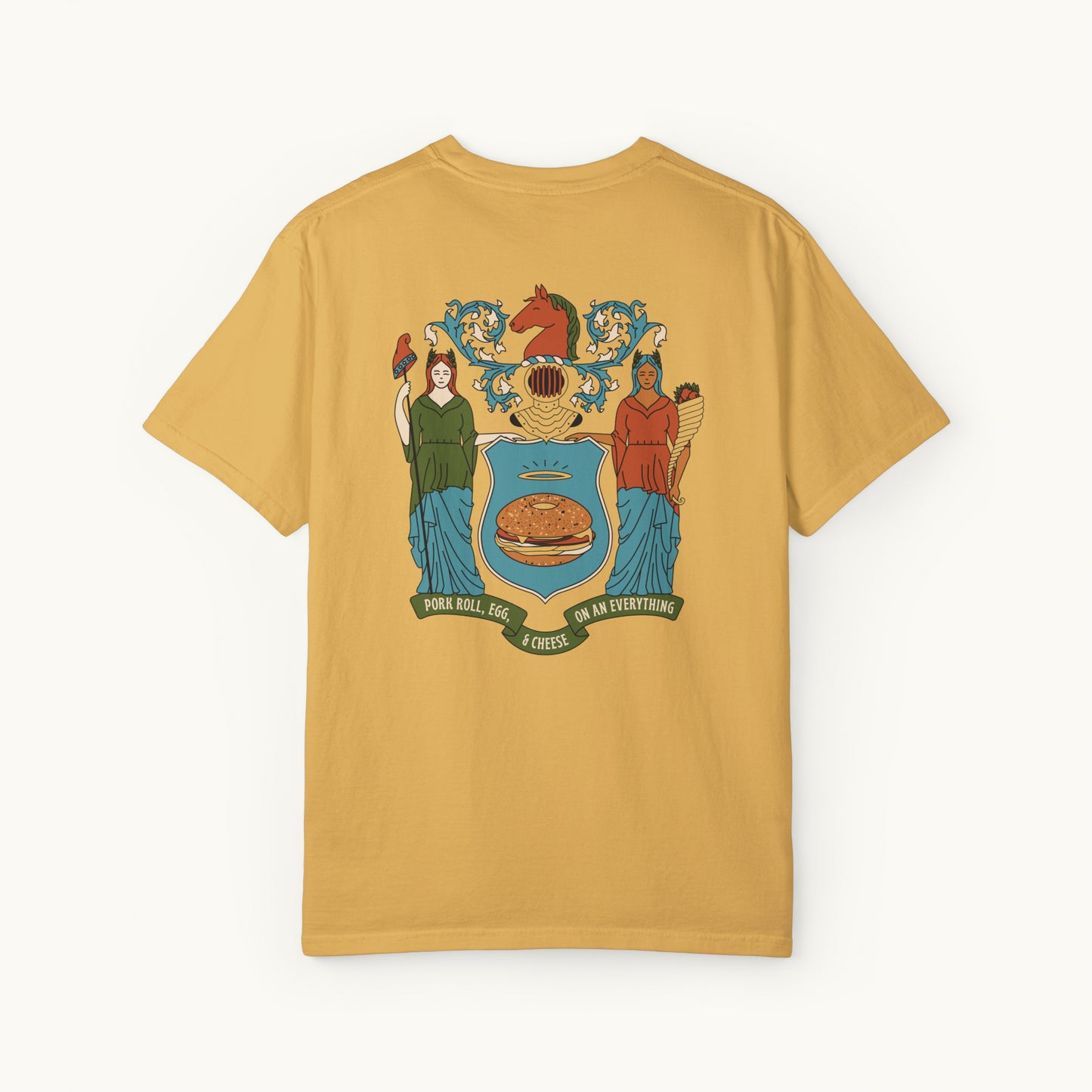 NJ Flag Pork Roll, Egg, & Cheese Shirt