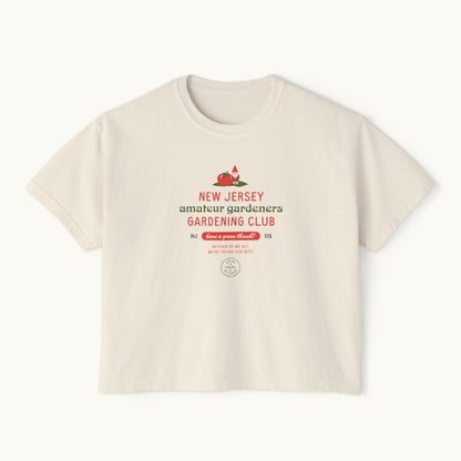 NJ Amateur Gardeners Club Boxy Tee